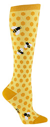 Bee's Knees Knee Highs Novelty Socks