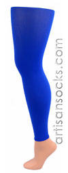 Celeste Stein BLUE Leggings / Footless Tights