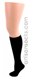 Celeste Stein BLACK COOLMAX Knee High Stockings / Trouser Socks
