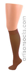Celeste Stein Brown Knee High Stockings / Trouser Socks