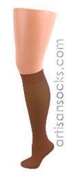 Celeste Stein Brown Knee High Stockings / Trouser Socks