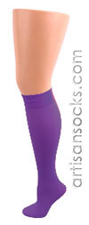 Celeste Stein Purple Knee High Stockings / Trouser Socks