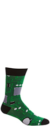 Men's Circuit Board Crew Socks