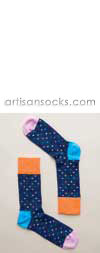 Happy Socks Dotted Cotton Crew Socks