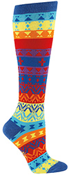 Nordic Rainbow Knee High Socks