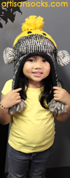 Kids Animal Hat: Sock Monkey Hat for Kids!