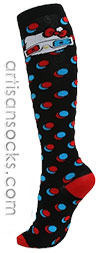 Loungefly 3D Glasses Hello Kitty Socks - Knee High