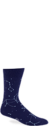 Star Constellation Galaxy Socks - Men's Crew Socks