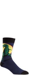 Men's T-Rex Crew Socks