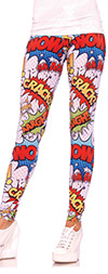 POW! Comic Book Leggings