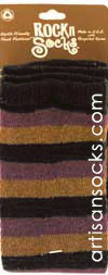 RocknSocks Apollonia Striped Cotton Arm Warmer / Leg Warmer