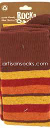 RocknSocks Isis Cotton Striped Over the Knee Socks (OTK)