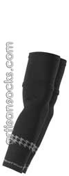 Smartwool Women's Wool Black Arm Warmers BLACK/GRAPHITE