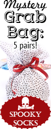 Spooky Grab Bag - Gift Set of 5 Socks!