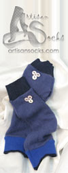 Original Cashmere Arm Warmers in Eggplant