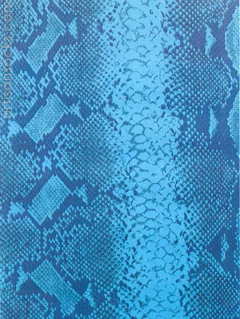 Blue Snake Skin