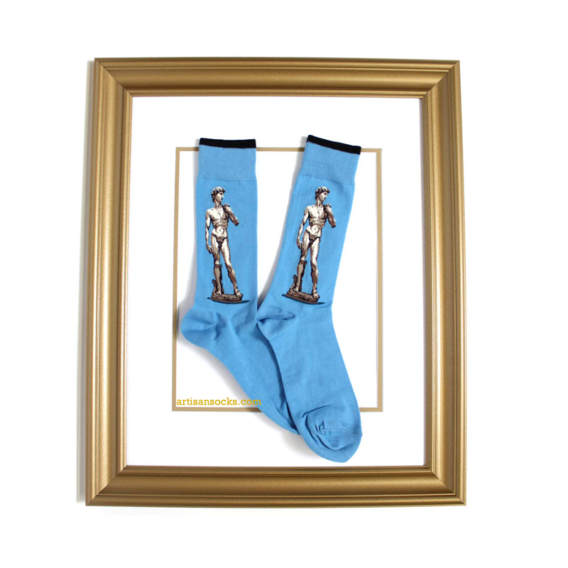 men's art socks