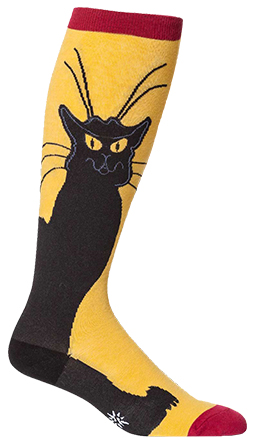 Chat Noir Knee High Socks - STRETCH-IT Versions