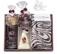 Cake Towel Gifts Marble Gift Set A