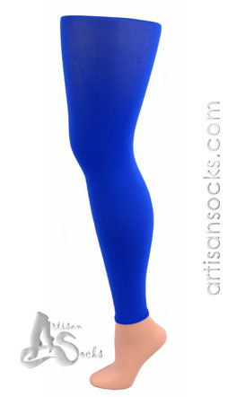 Celeste Stein BLUE Leggings / Footless Tights