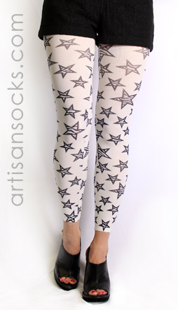 Plus Size Star and Zebra Leggings