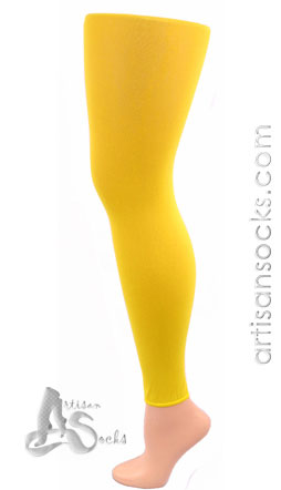 Celeste Stein YELLOW Leggings / Footless Tights