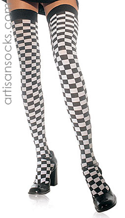Checkered Stockings