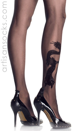 Dragon Tattoo Tights