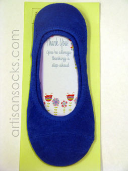 K. Bell Sock Cards - Thank You Card - Blue Socks