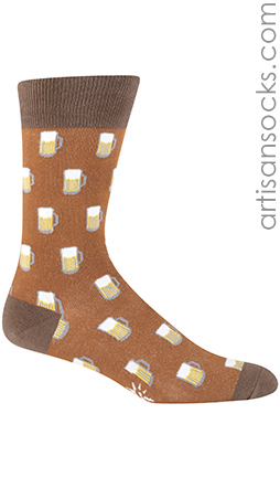 Men's BeerSocks: Crew