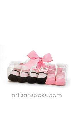 Baby Socks Set of Pink Princess Girls Socks