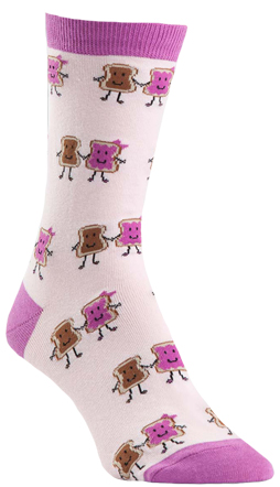 PB&J Crew Socks