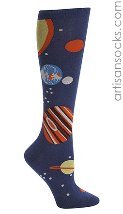 Planets Knee Highs