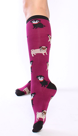 Pug Life Knee Highs