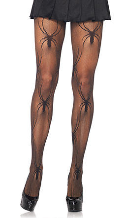 Black Widow Spider Pantyhose