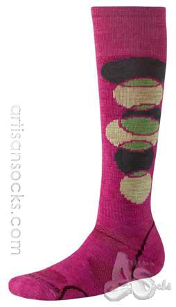 Smartwool Women's PHD SNOWBOARD Geometric Print Knee High Socks