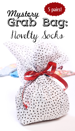 Artisan Socks Grab Bag - NOVELTY Socks Gift Set