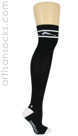 Sourpuss Pistol OTKs - Over the Knee Socks