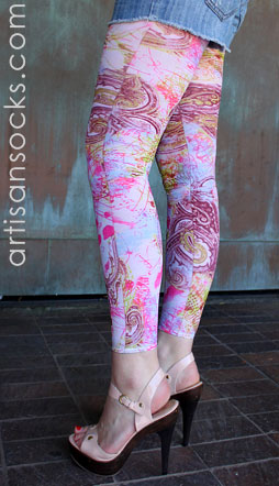 Violet Love Mixed Print Leggings Sale!