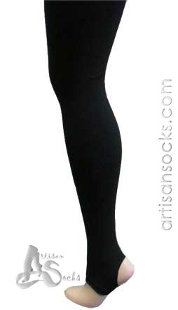 Black Stirrup Tights