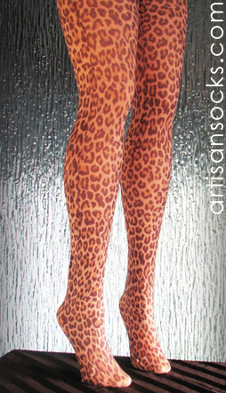 Leopard Print Plus Size Fashion Tights