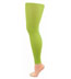 Celeste Stein Apple Green Lycra Solid Color Leggings / Footless Tights