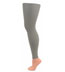 Celeste Stein Light Grey Lycra Solid Color Leggings / Footless Tights