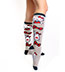 Hello Kitty Knee High Socks with Polka Dots