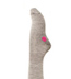 Hansel From Basel Dot Support OTK -Charcoal Wool Over The Knee Socks