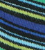 K.Bell Striped Split Toe Socks - Blue & Green Cotton Tabi Socks