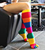 Rainbow Socks with Toes