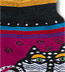 K. Bell Laurel Burch Polka Dot Cat - Black Cotton Socks