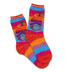K.Bell Laurel Burch Wavy Stripe Rainbow Cat Cotton Socks
