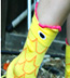 K. Bell Goldfish Novelty Crew Socks